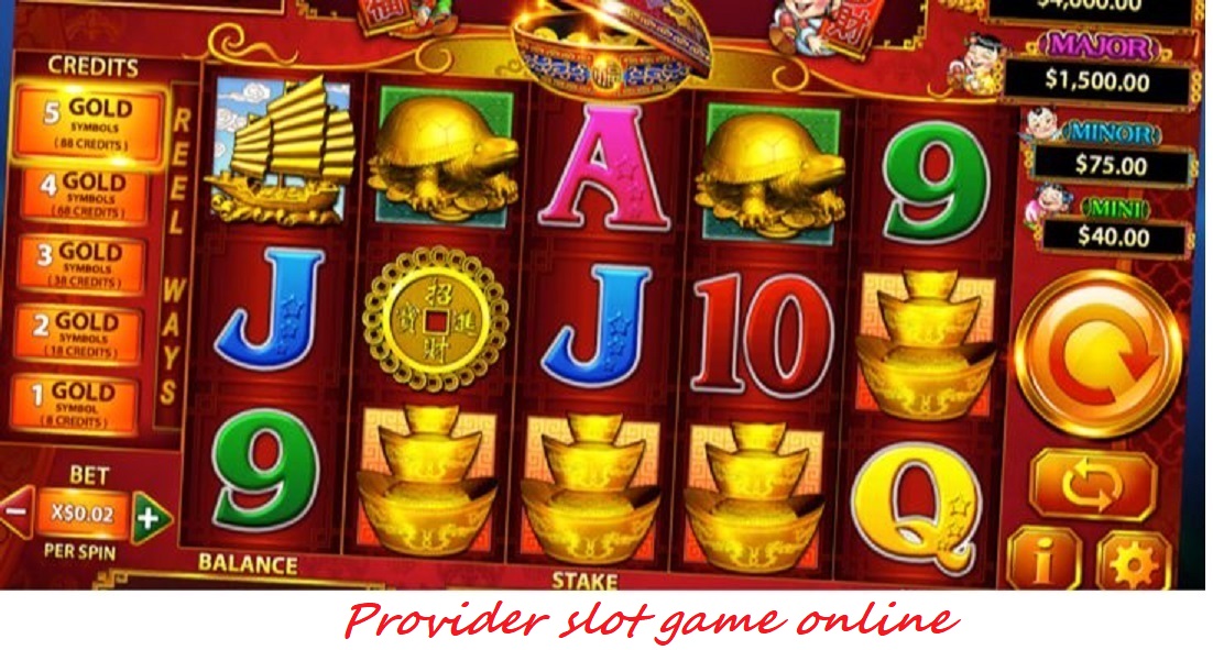 Provider slot game online